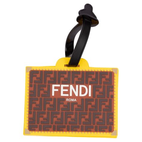 pink fendi duffle bag|fendi luggage tag.